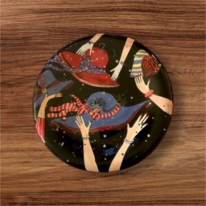 red hat society Susan Winget 8 inch plate decorative gift